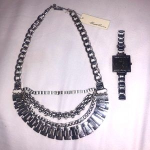 Kenneth Cole Necklace with free watch